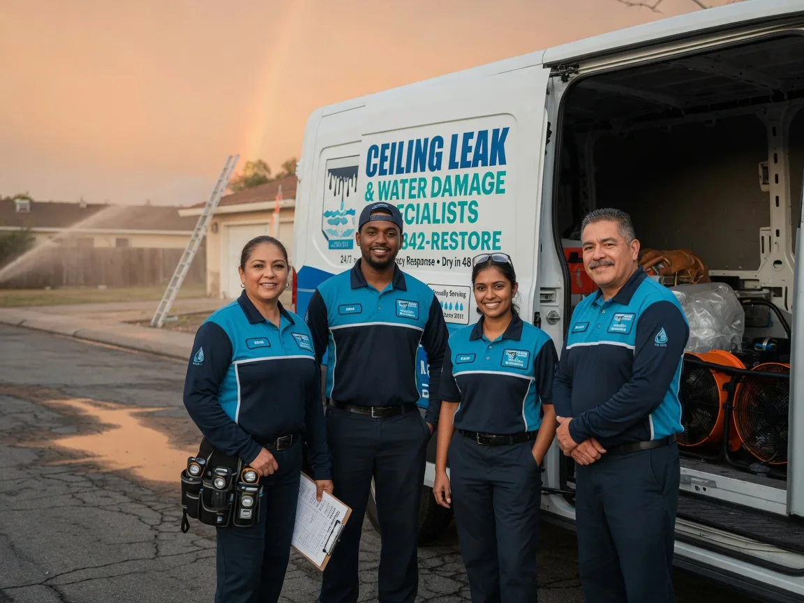 Ceiling Leak Cleanup company in Champion, PA