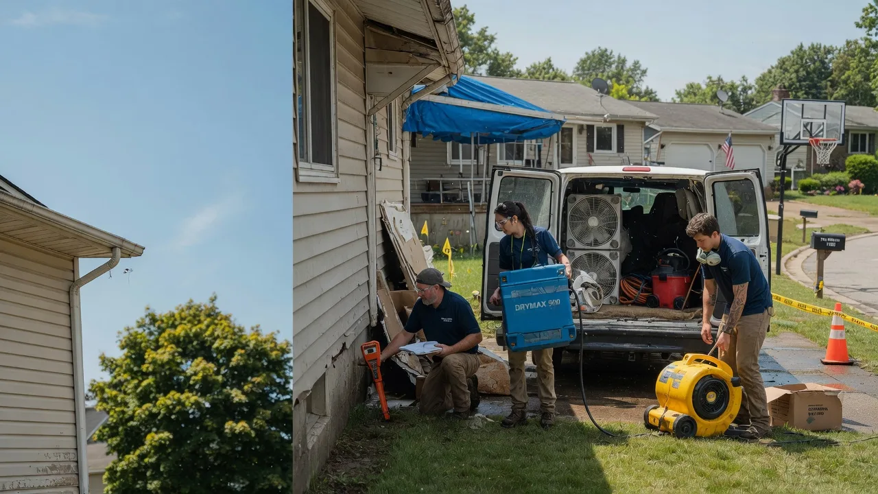 Ceiling Leak Cleanup in Champion, PA near me