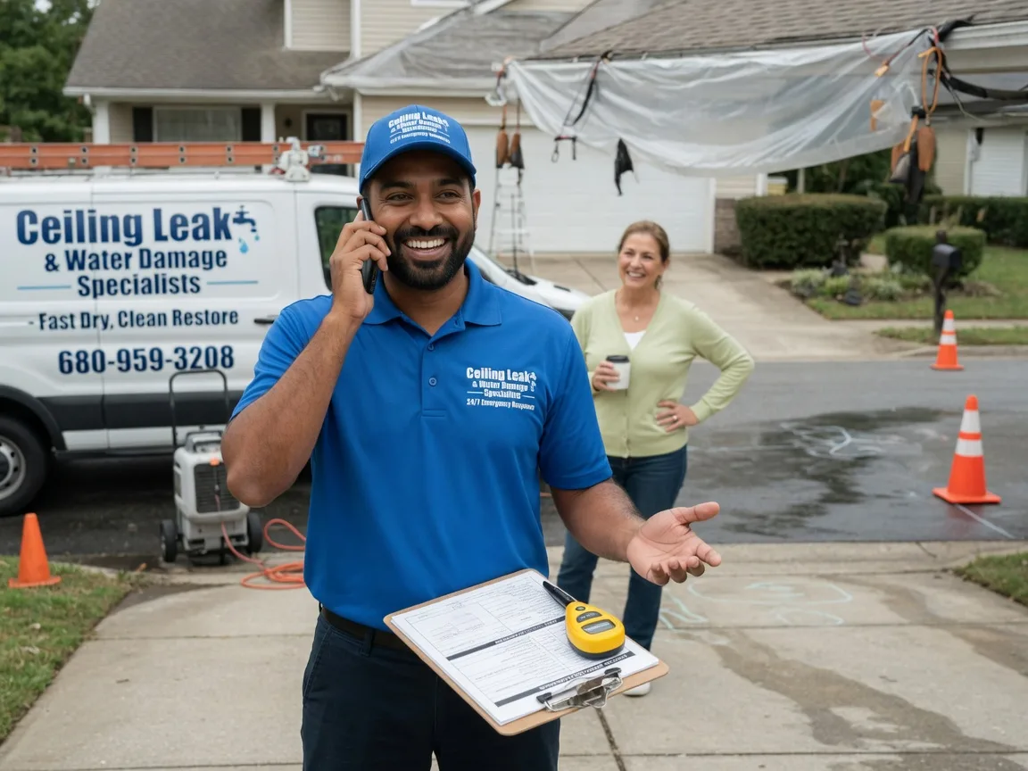 Ceiling Leak Cleanup Champion, PA FAQs